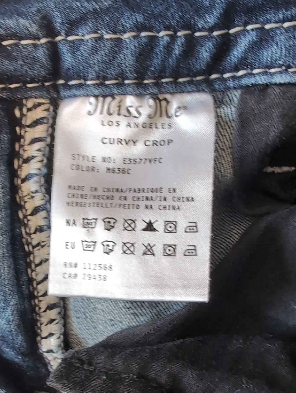 Miss Me - Embellished Dreamcatcher Skinny Jeans - Light Blue - Picture 6 of 6